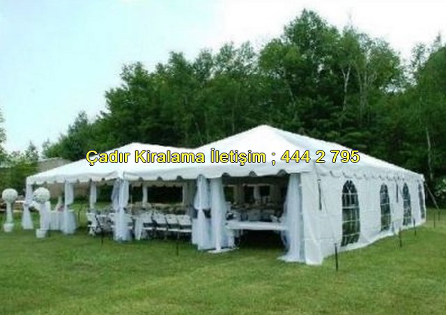 Outlet Çadırı kiralama